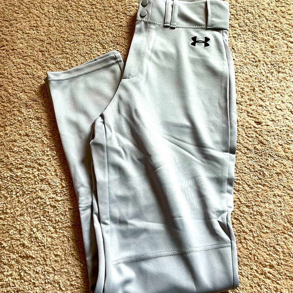 New Under Armour Men’s Open Bottom Baseball Pants Small